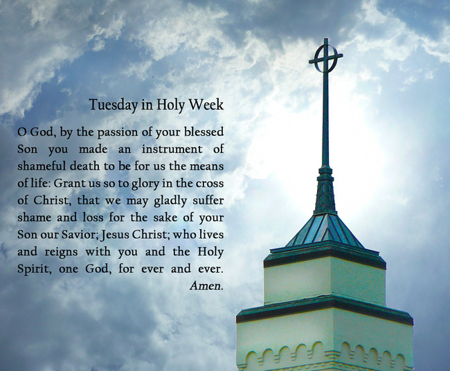 Holy Week Prayer - Episcopal School of Knoxville