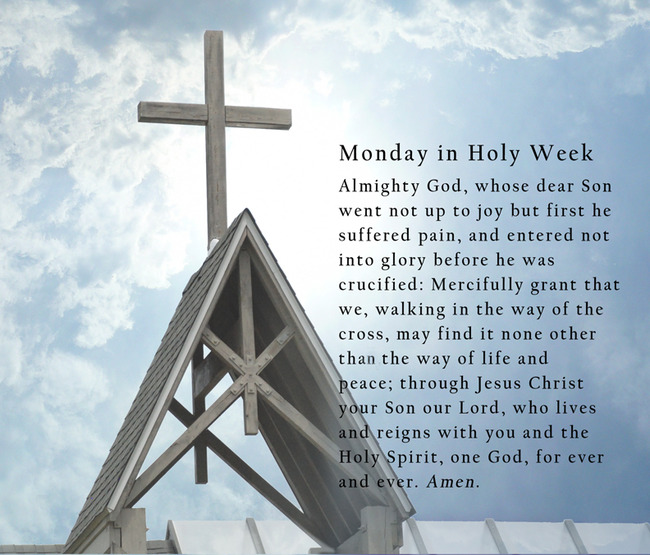 Monday in Holy Week