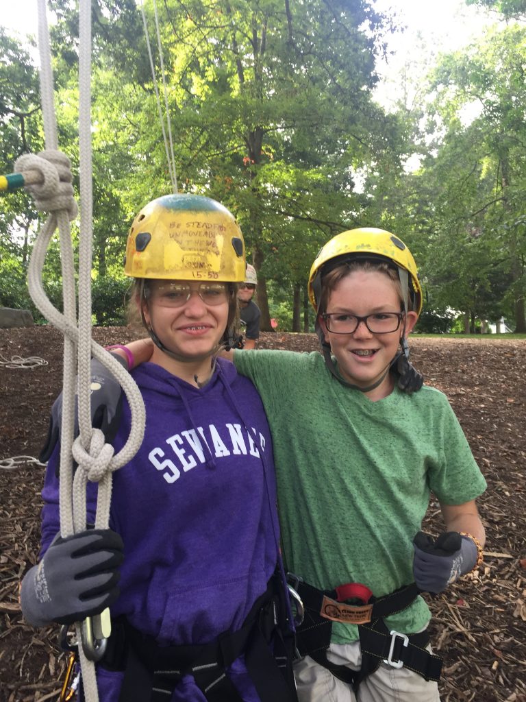 Technical tree climb